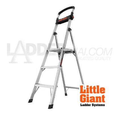 LG15265-095 บันไดอลูมิเนียม XTRA LITE PLUS 3 ขั้น 5' "LITTLE GIANT"